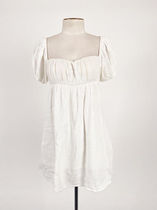 Princess Polly | White Casual Dress | Size 8