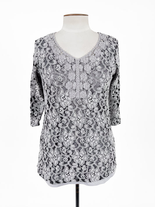Ella J | Grey Casual Top | Size M