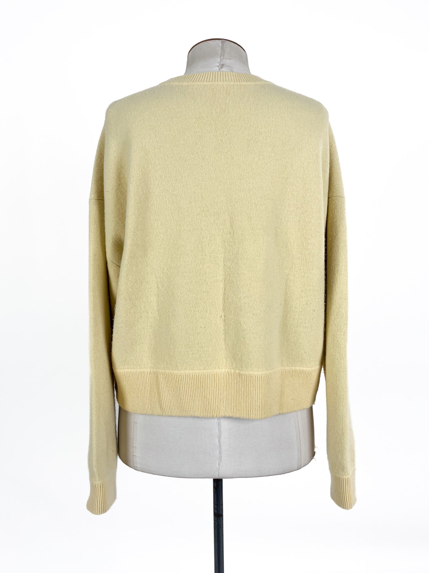 Me+Em | Grey/Yellow Reversible Jumper | Size S