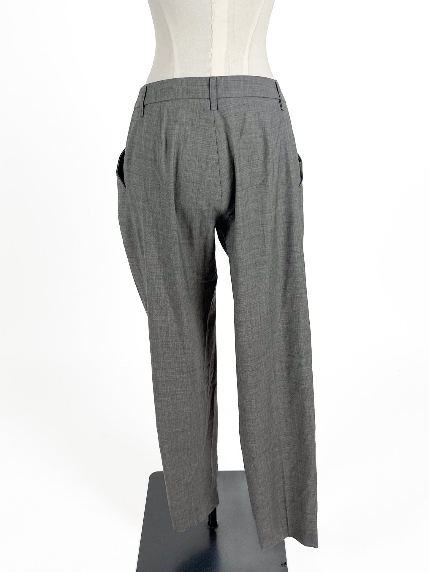 Helen Cherry | Grey Straight fit Pants | Size 10