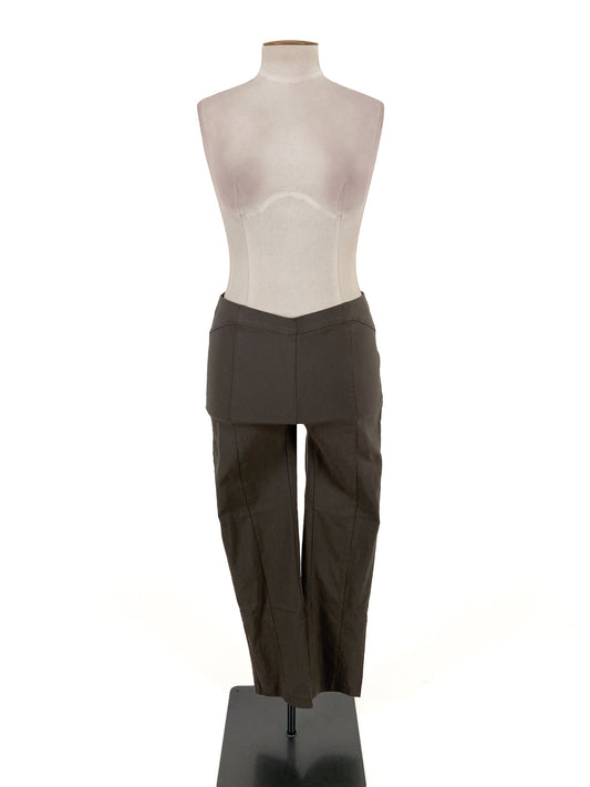Suzanne Grae | Brown Stretchy Straight fit Pants | Size S