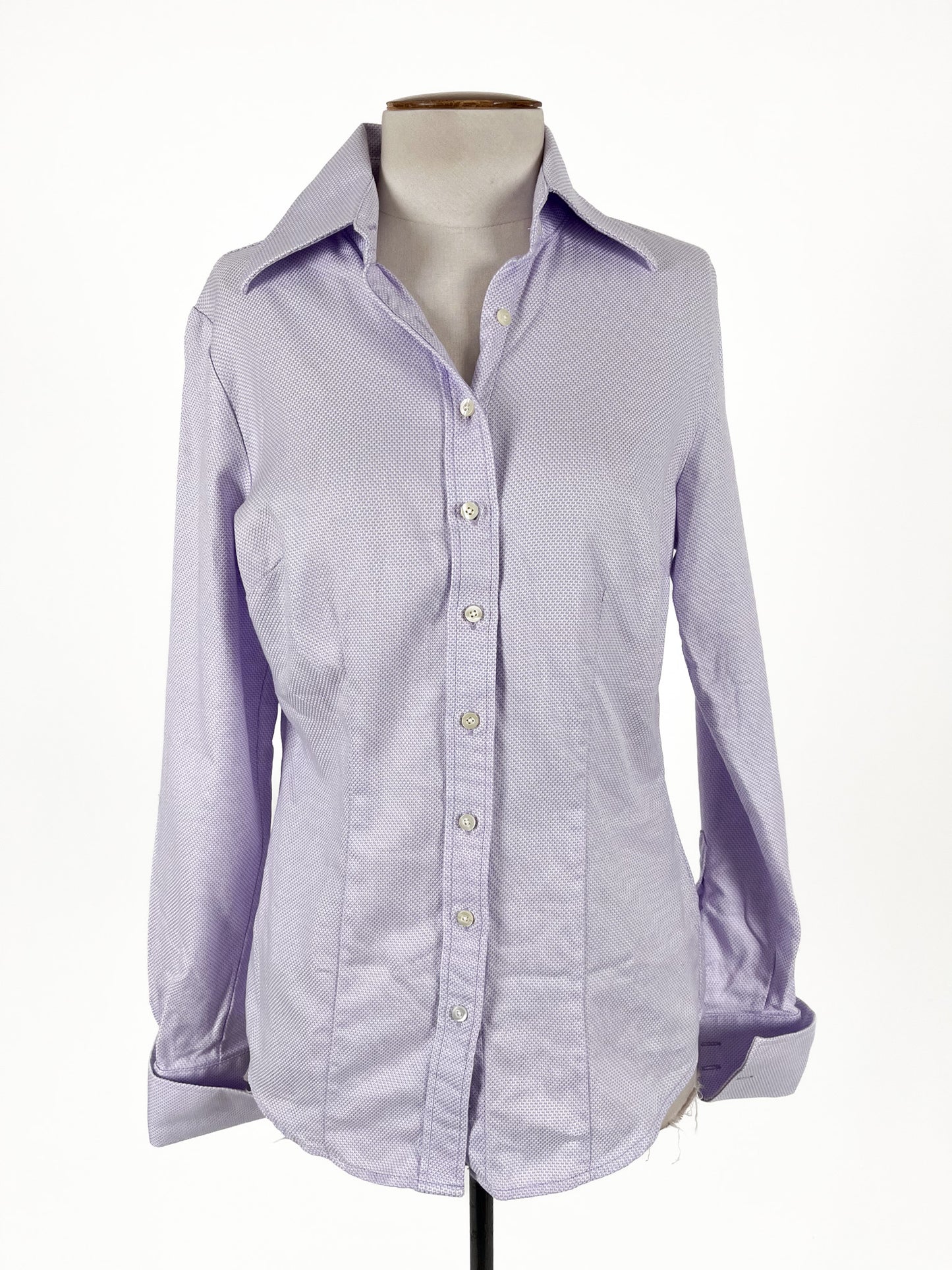 Nicholas Jermyn | Purple Workwear Top | Size 8