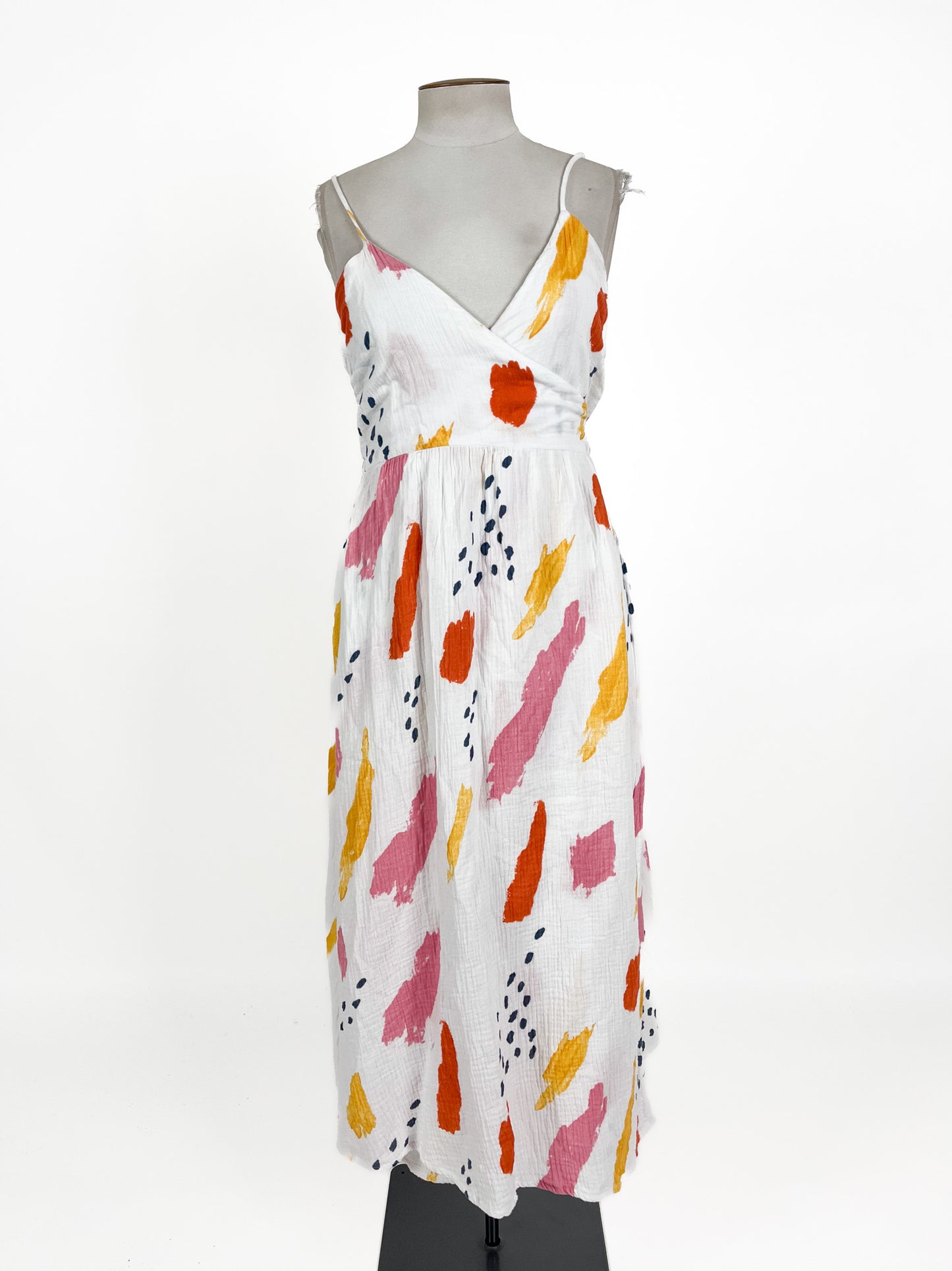 Boom Shankar | White Casual Dress | Size 14