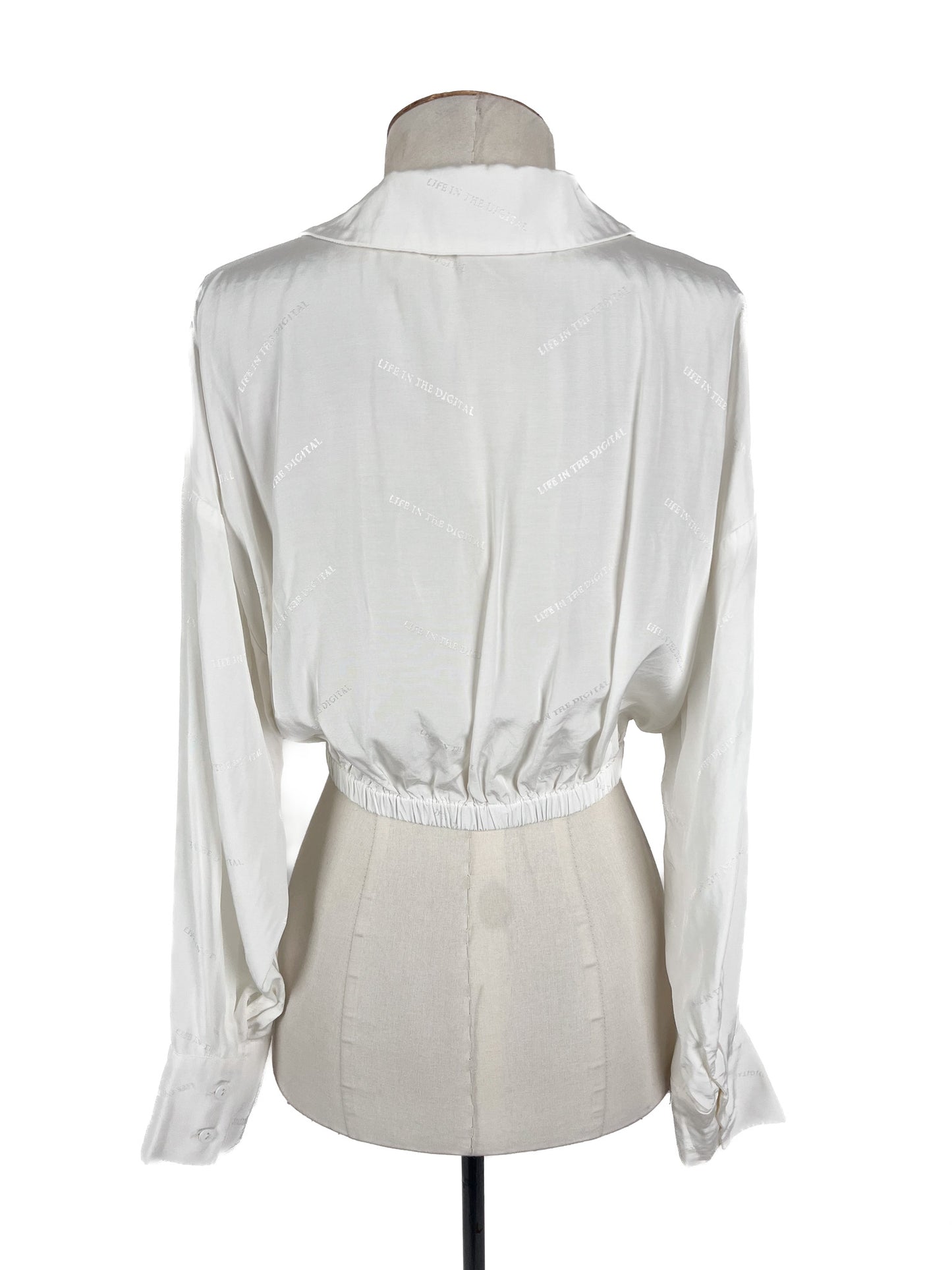 Urban Revivo - White Blouse (Size 8)