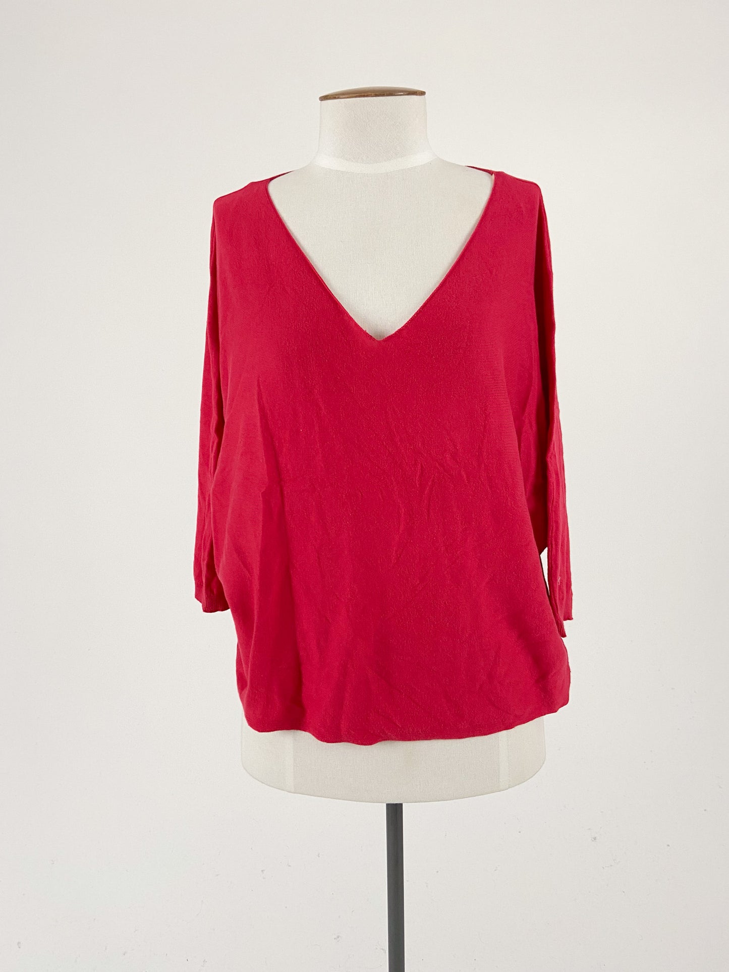 SASS | Red Casual/Workwear Top | Size 8