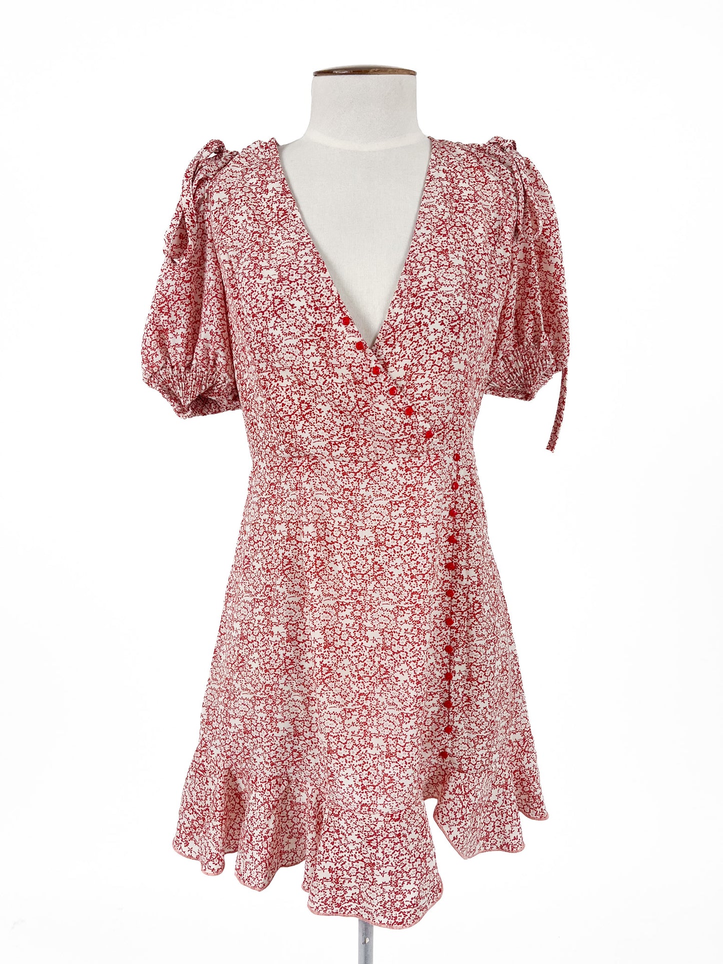 Polly | Red Casual Dress | Size 8