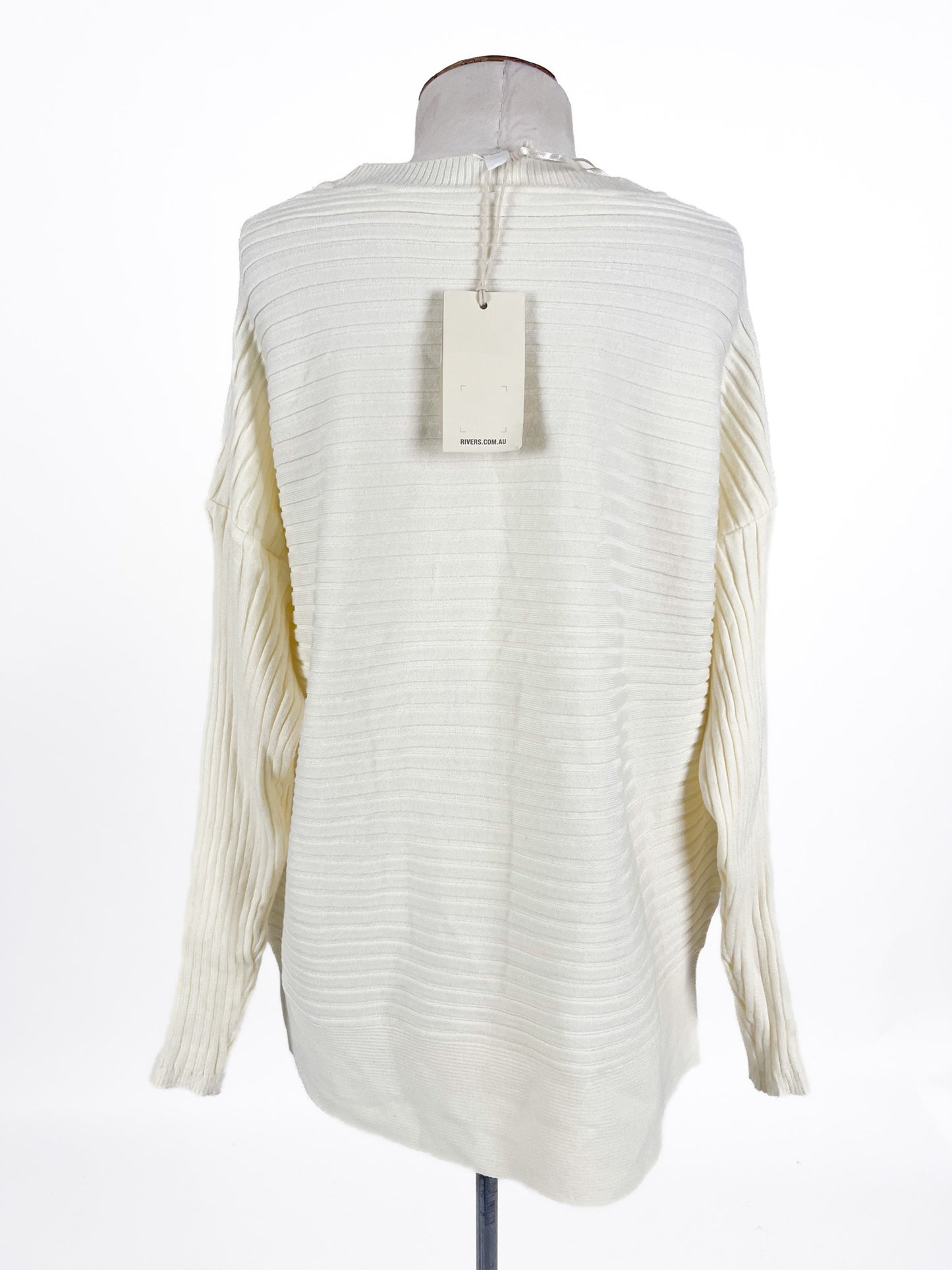 rivers | White Casual/Workwear Jumper | Size M