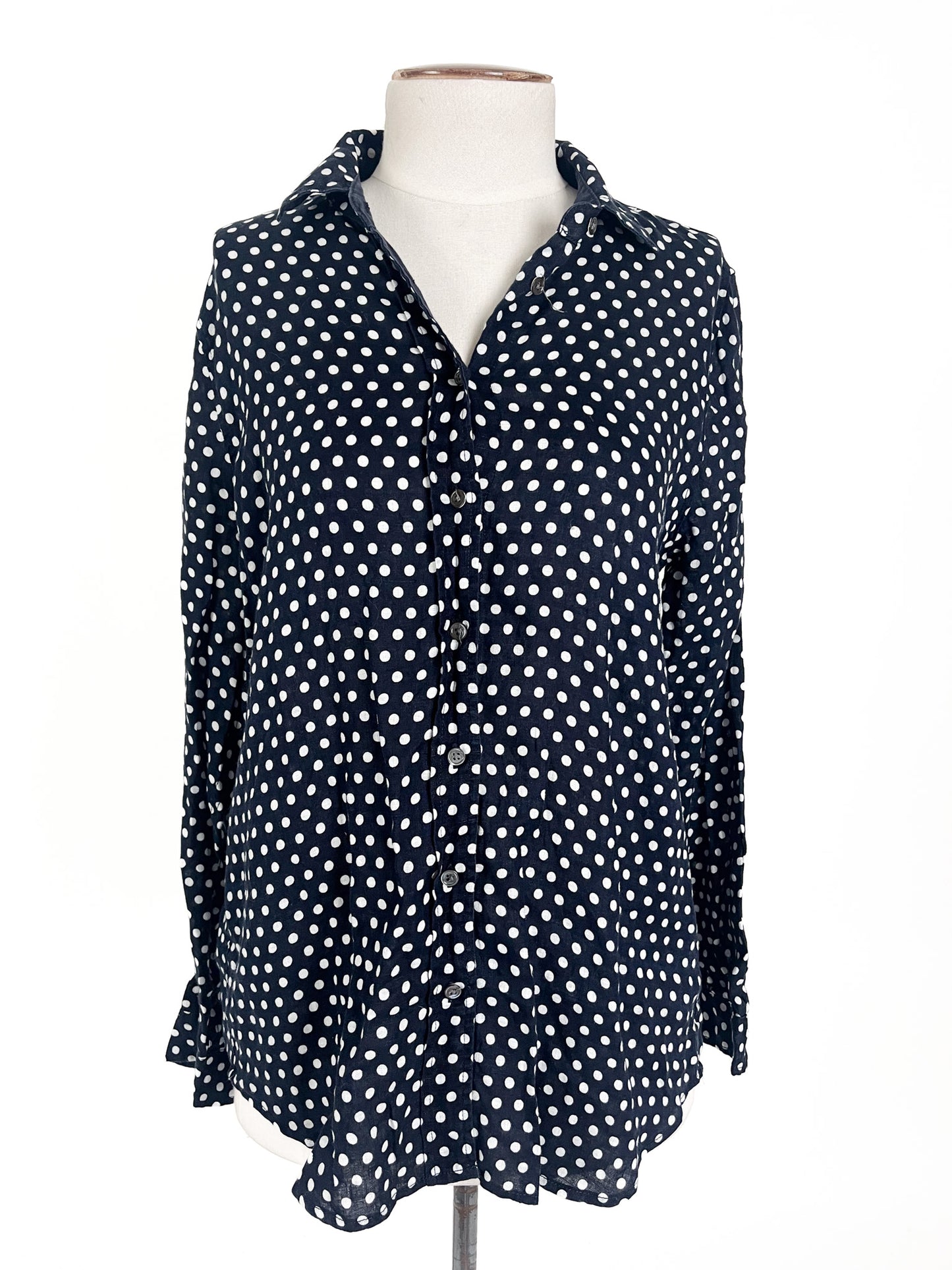 Trenery | Navy Casual Top | Size XS