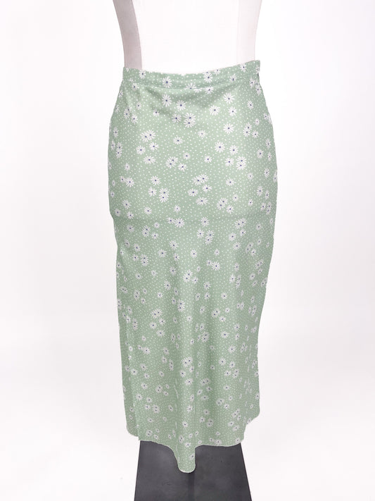 Oscar St - Green Midi Skirt (Size M)