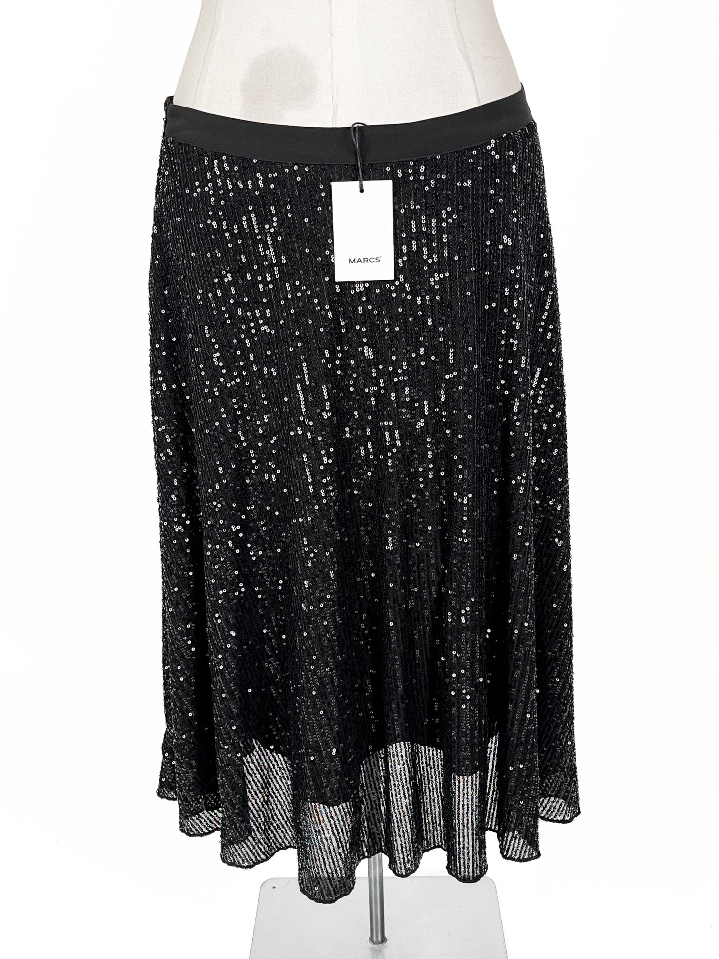 Marcs | Black Cocktail Skirt | Size 14