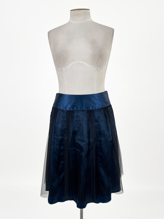 Staxs | Blue Cocktail Skirt | Size 10