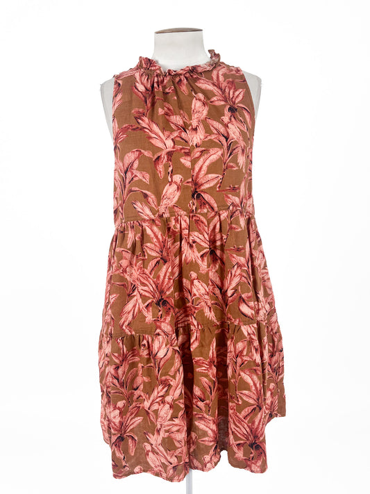 Zest | Multicoloured Casual/Cocktail Dress | Size 12