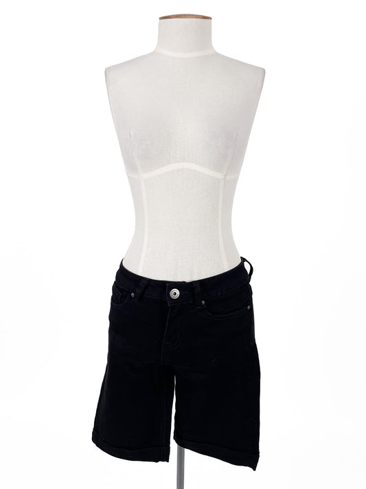 Denim Republic | Black Casual Shorts | Size 8