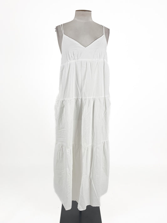 billy j | White Casual Dress | Size 12