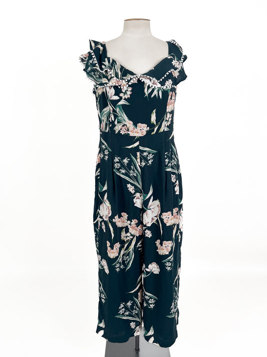 City Chic | Green Casual Jumpsuit | Size 14