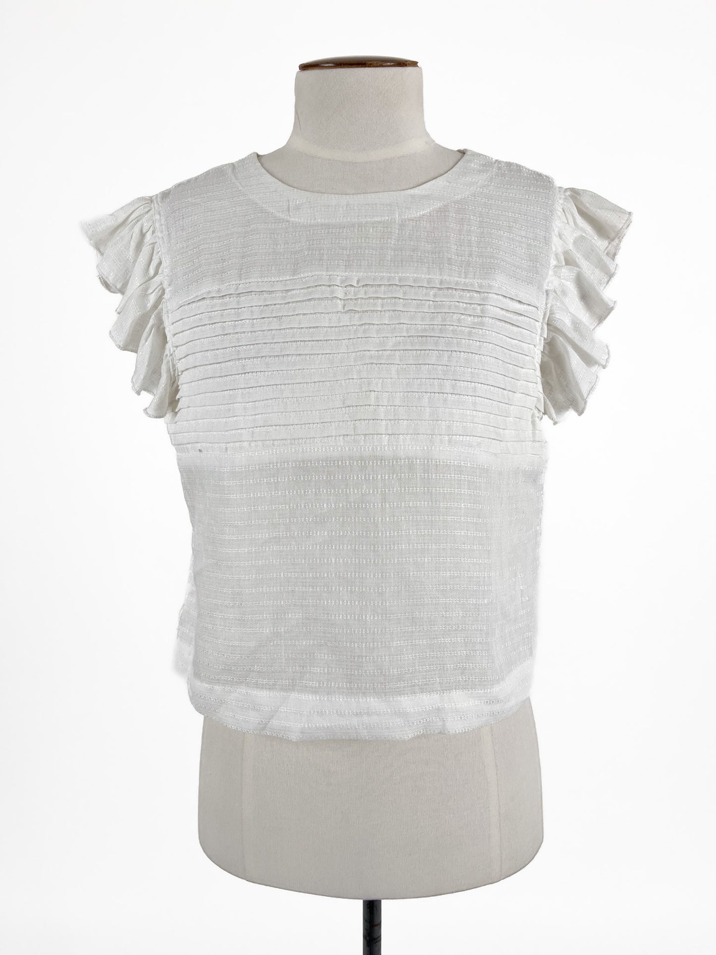 Unknown Brand | White Casual Top | Size M