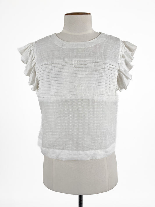 Unknown Brand | White Casual Top | Size M