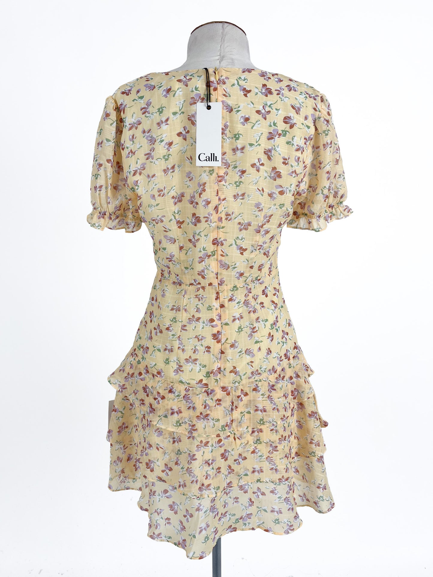 Calli | Yellow Casual Dress | Size 8