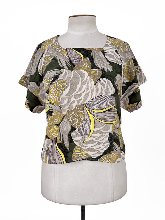 Zara | Multicoloured Casual/Workwear Top | Size L