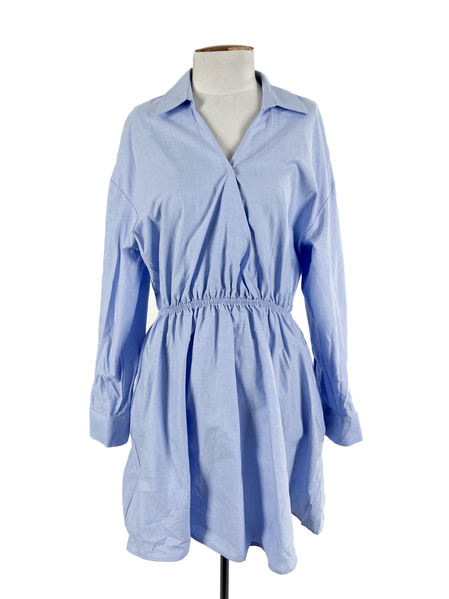 Zara - Blue Mini Dress (Size S)