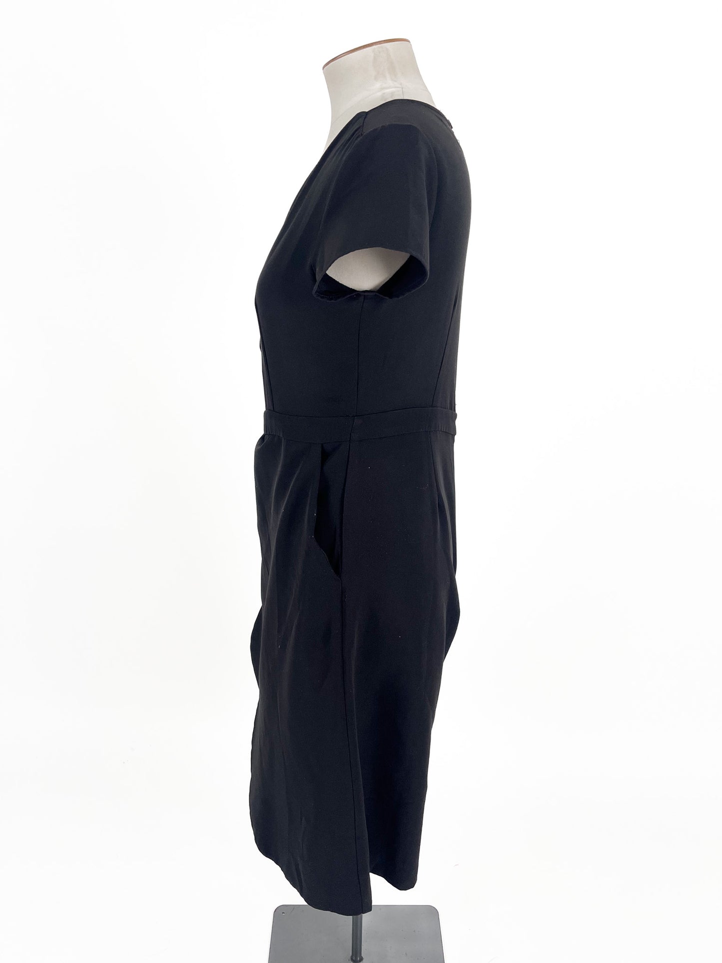 Plains & Prints | Black Casual/Cocktail Jumpsuit | Size 10