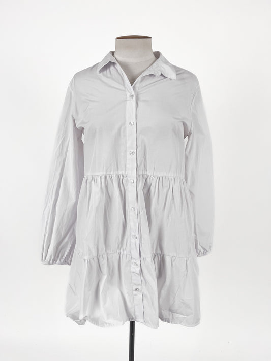 Stradivarius | White Casual/Workwear Top | Size L