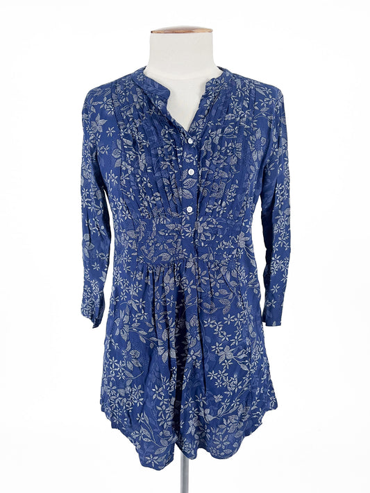Ma'Vie | Blue Casual Top | Size S