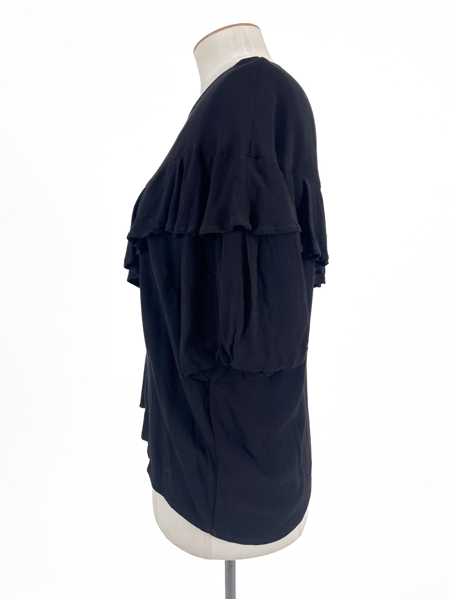 SASS | Black Casual Top | Size 14