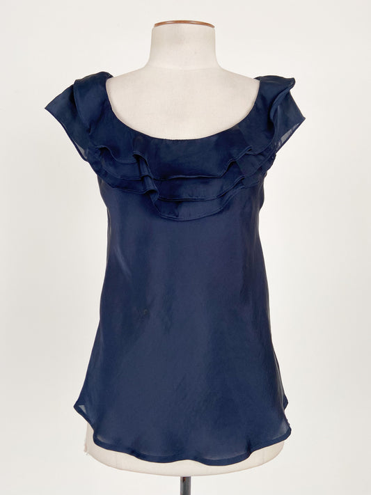Portmans | Navy Workwear Top | Size 6
