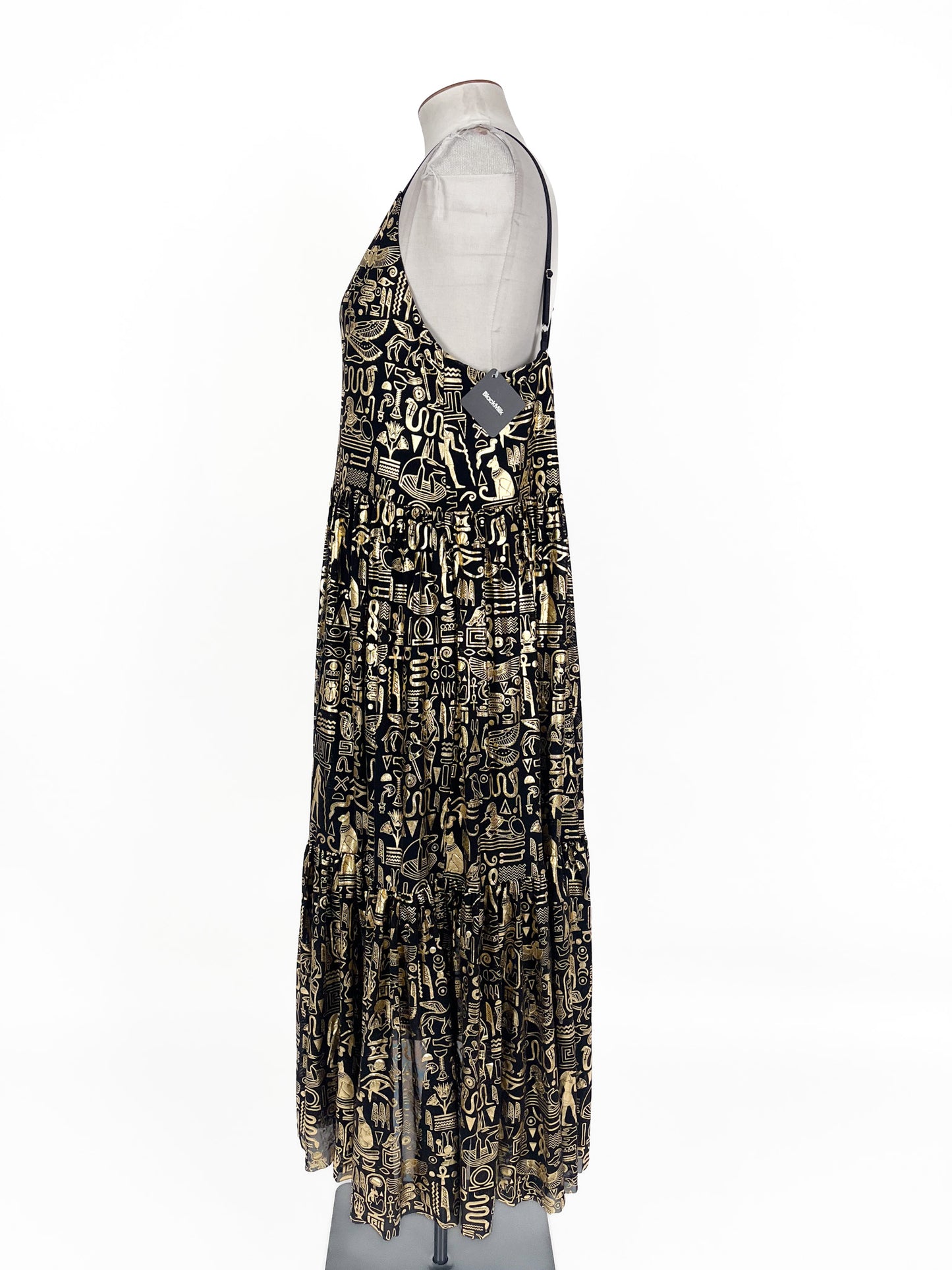 Black Milk | Gold Casual Dress | Size XL