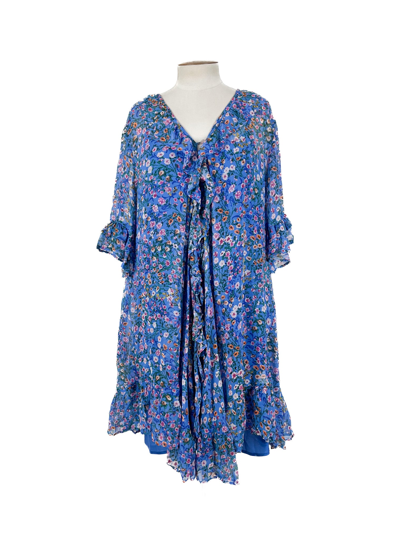 Cooper - Blue Mini Dress (Size XL)