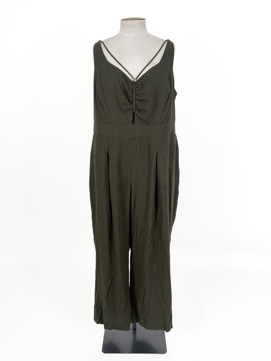 City Chic | Green Casual Jumpsuit | Size 18