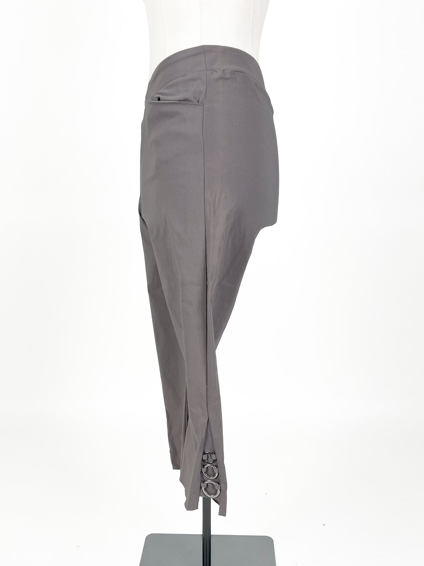 Twin Lakes | Brown Cropped Stretchy Pants | Size 14
