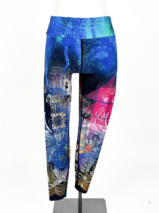 Running Bare | Multicoloured Activewear Bottom | Size 12