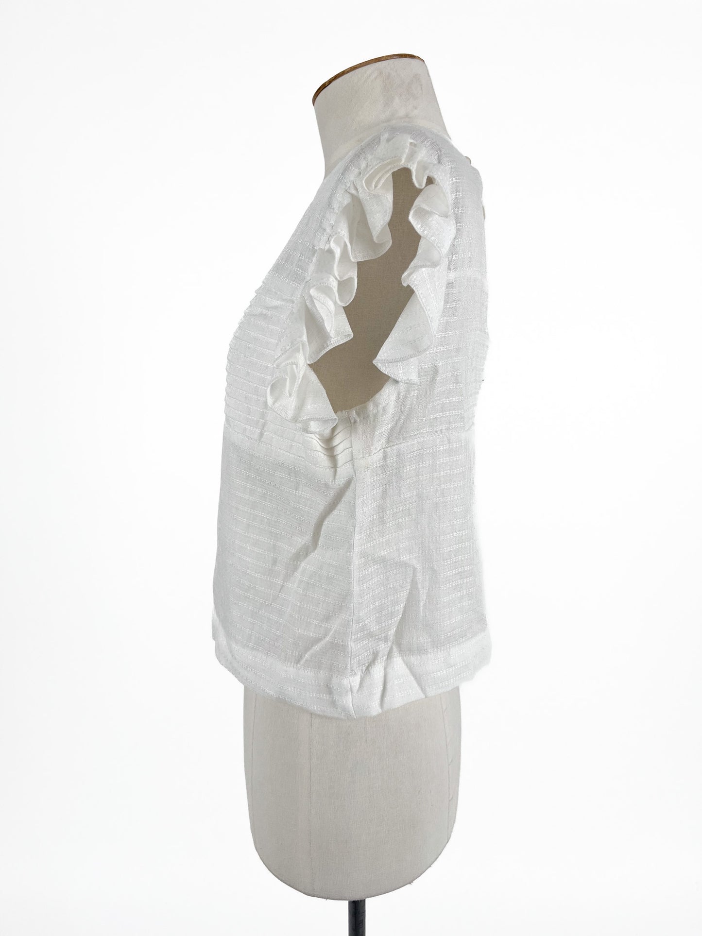 Unknown Brand | White Casual Top | Size M