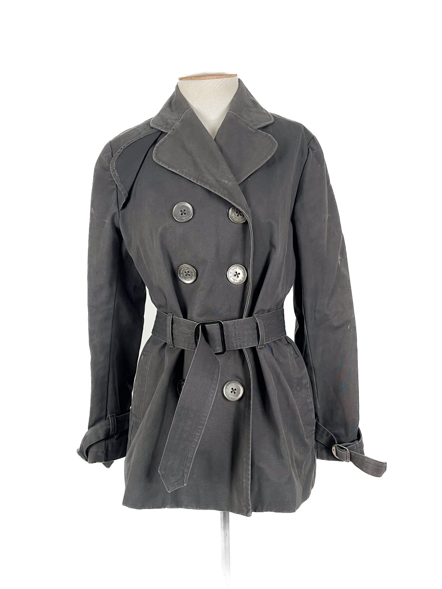 Untouched World - Green Trench Coat (Size S)