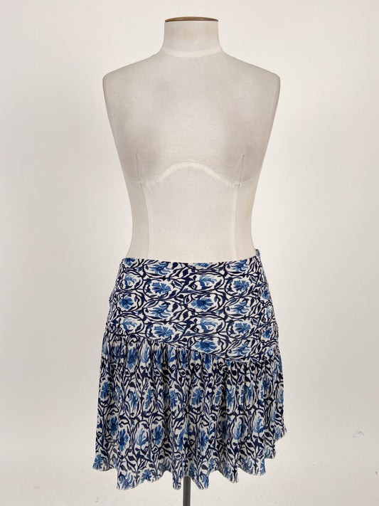 H&M | Blue Casual Skirt | Size L