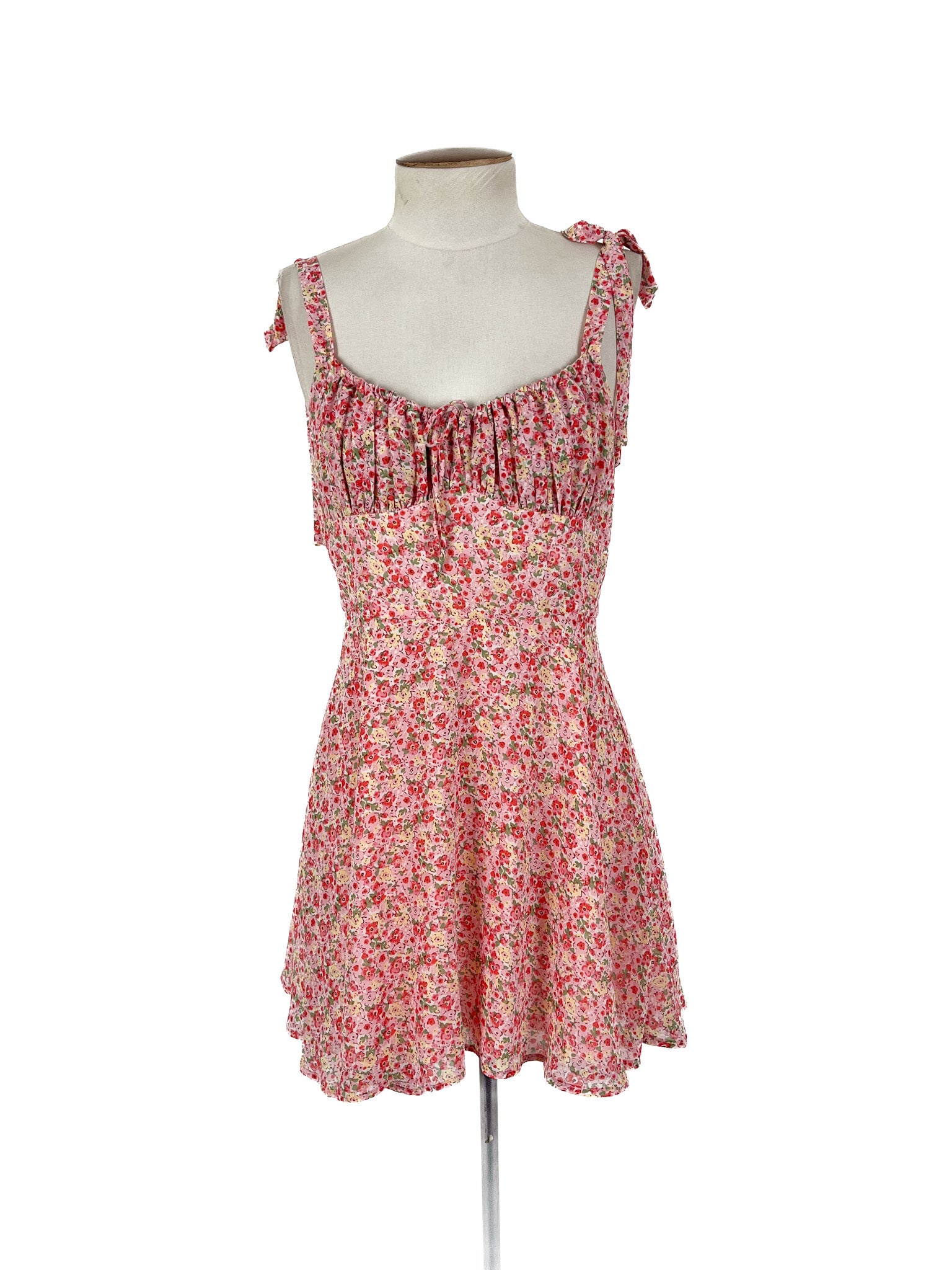 Beginning Boutique - Pink Mini Dress (Size 8)