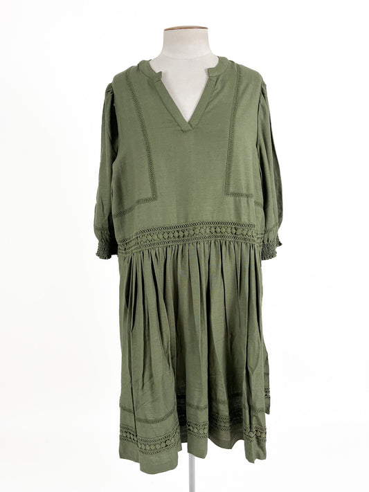 Elm | Green Casual Dress | Size 14