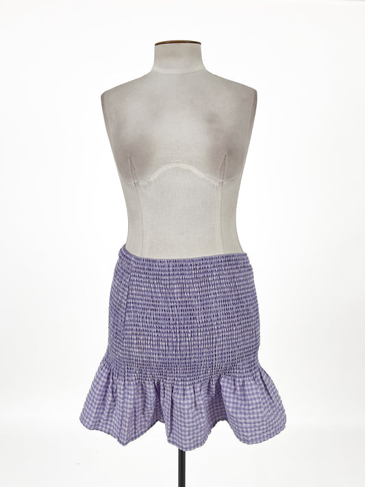 H&M | Purple Casual/Cocktail Skirt | Size M