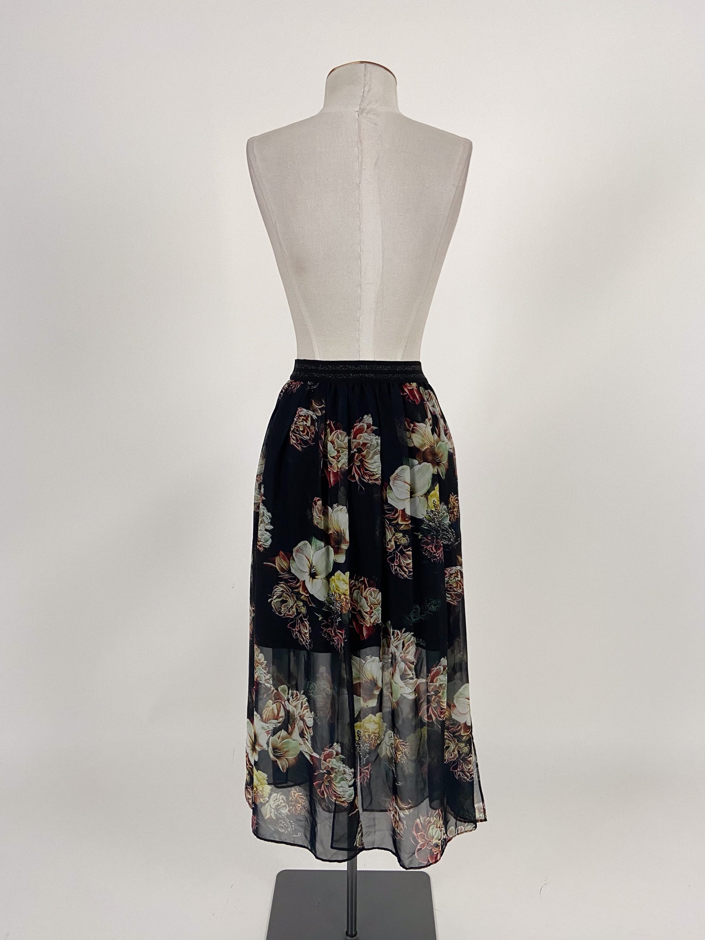 Random | Multicoloured Workwear Skirt | Size 10