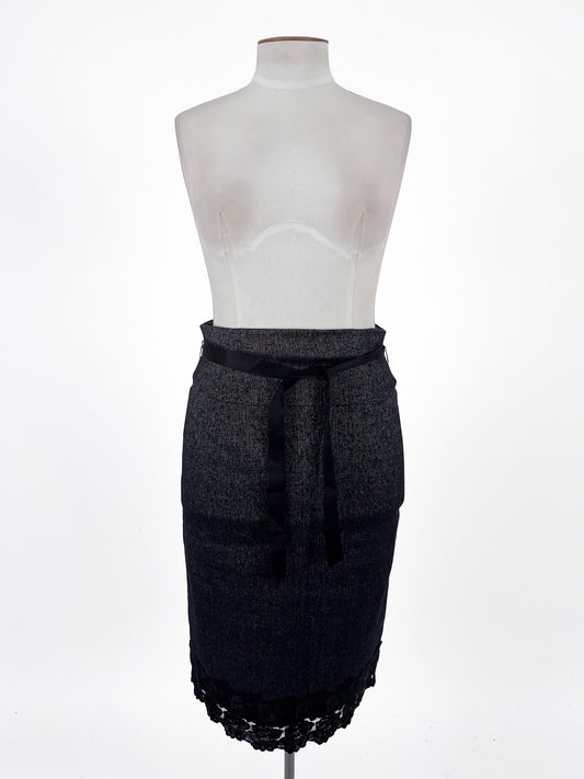 Jacqui.E | Grey Casual/Workwear Skirt | Size 10