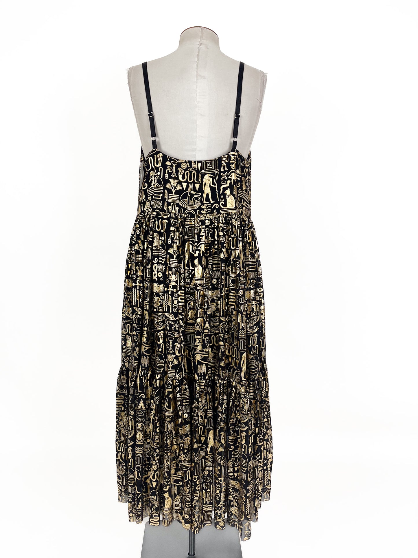 Black Milk | Gold Casual Dress | Size XL