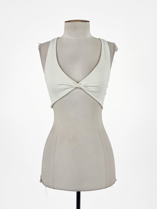 Actif Studio | White Casual Activewear Top | Size XS