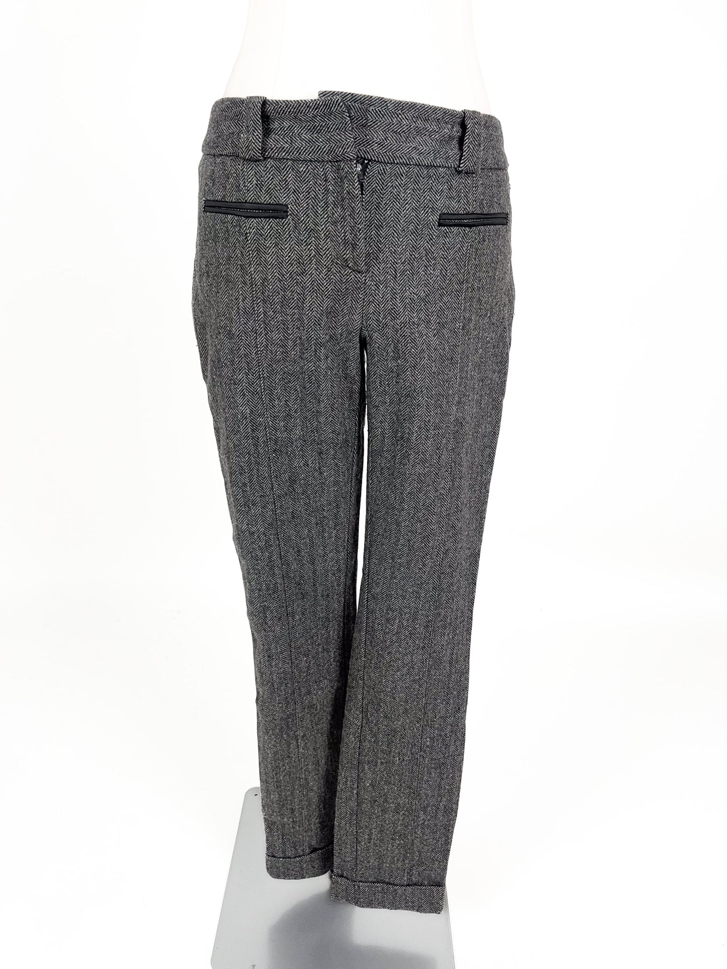 CUE | Grey Straight fit Pants | Size 6