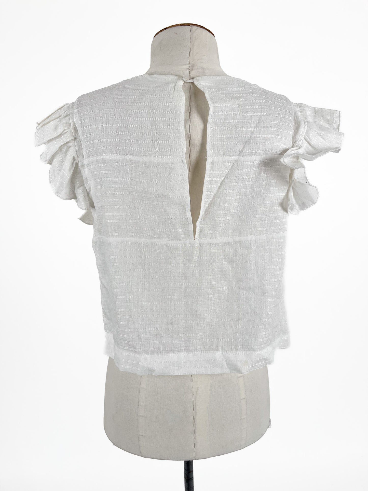 Unknown Brand | White Casual Top | Size M
