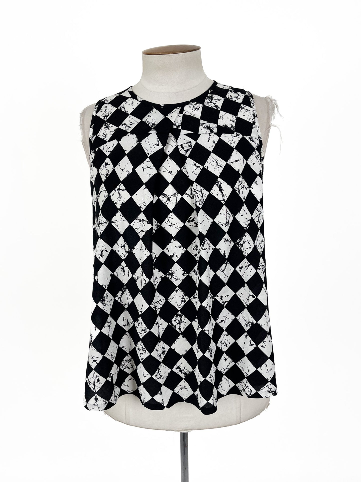 CUE - Black Tank Top (Size 14)