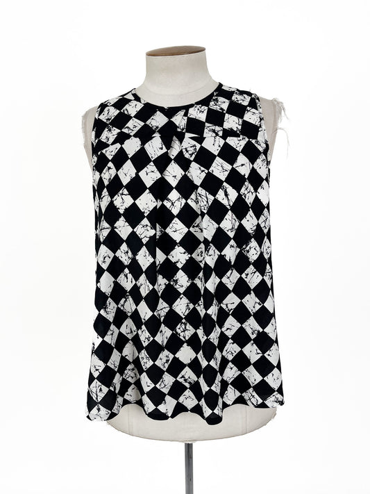 CUE - Black Tank Top (Size 14)