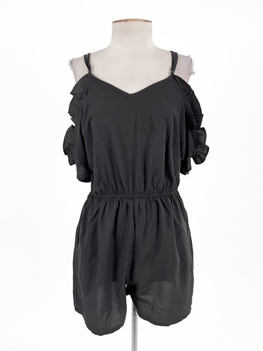 Boohoo | Black Casual Playsuit | Size 8