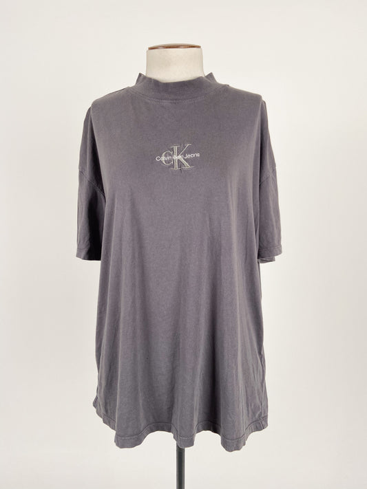 Calvin Klein Jeans | Grey Casual Top | Size S